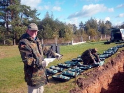 Пад Глыбокім адбылося перапахаванне нямецкіх салдат