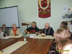 Барадулін завяршыў сезон выступаў-сустрэч 2009 году