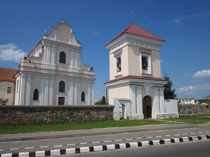 Kaścioł Sviatoha Jana Chryściciela ŭ Halšanach byŭ pabudavany ŭ 1770-ja hady na miescy staroha. Fota: Wikimedia Commons