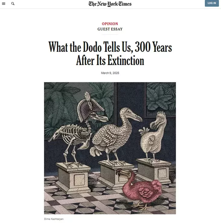 Skrynšot: The New York Times