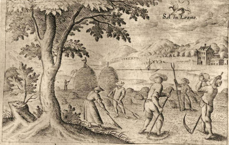 Aliaksandr Tarasievič. Hraviura «Pory hoda». 1678 hod