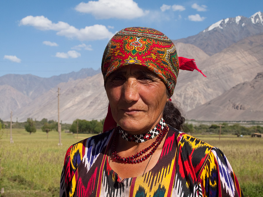 Žančyna z Vachanskaj daliny na Pamiry (Tadžykistan)