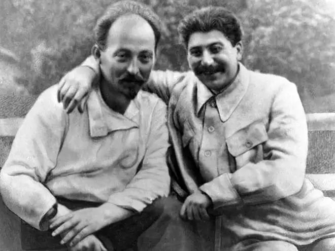 Dziaržynski i Stalin