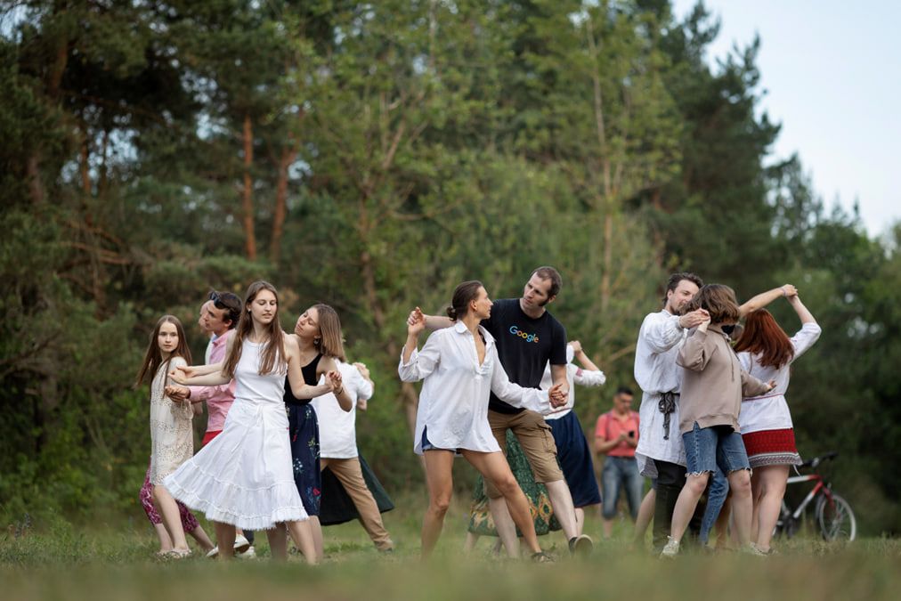 беларускія і літоўскія танцы