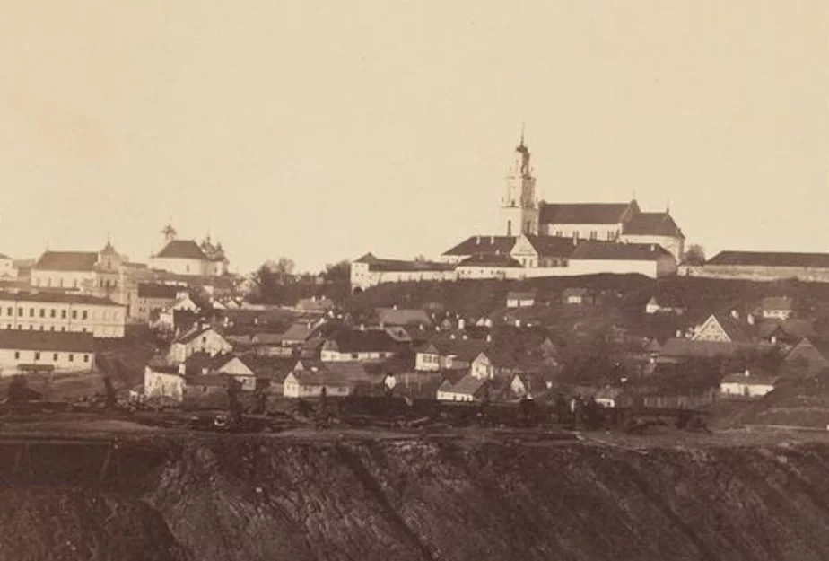 Гродна на фотаздымку 1860-х гадоў. Фота: Wikimedia Commons