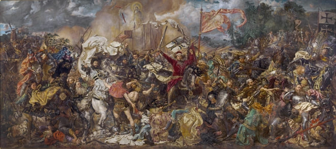 «Hrunvaĺdskaja bitva», Jan Matejka