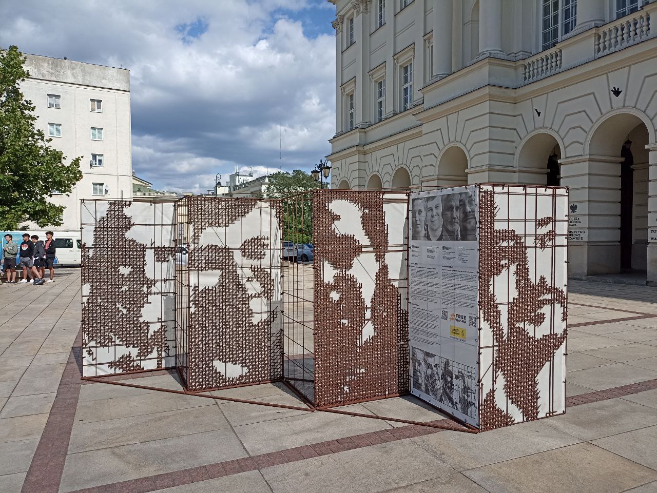 Art-instaliacyja «Niazlomnyja»