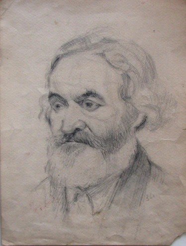 Uladzislaŭ Halubok. «Partret nieviadomaha čalavieka», 1926