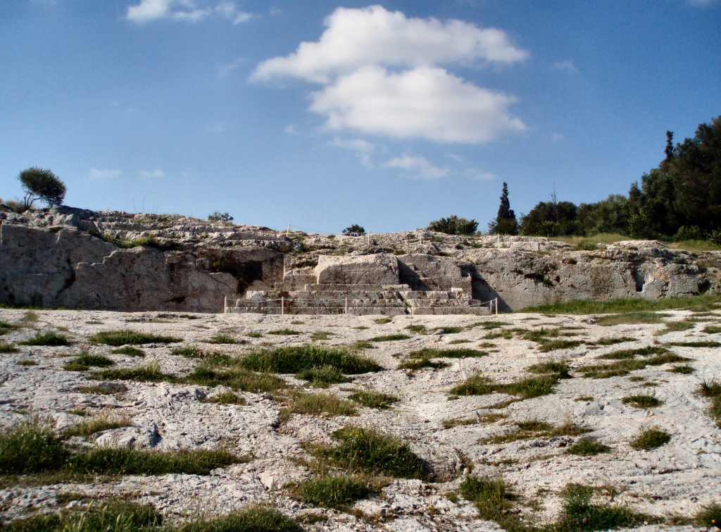  Пнікс, месца народных сходаў у Афінах. Фота з Вікіпедыі