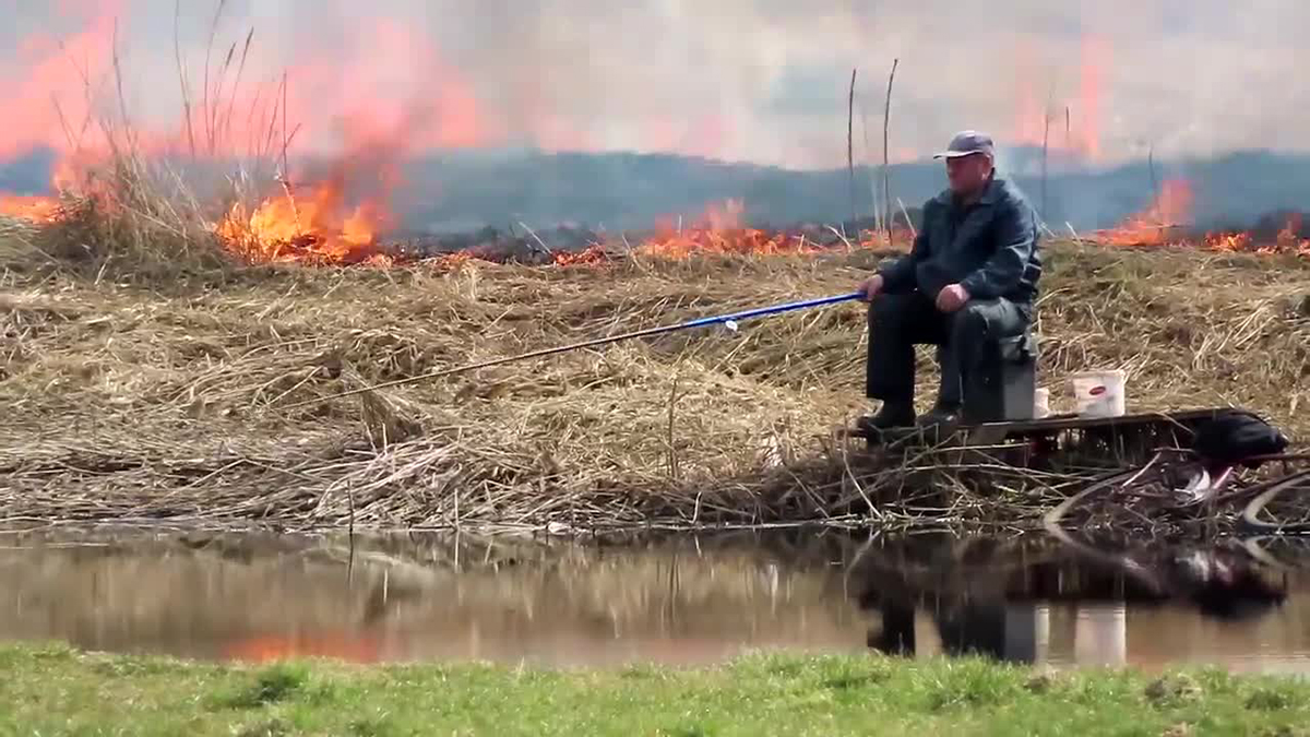 Rybak na race Sluč