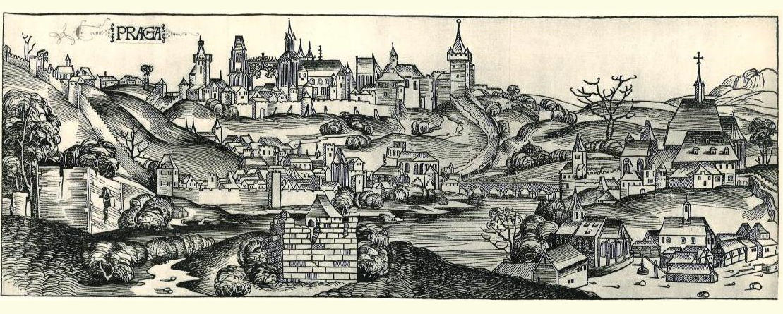 Praha časoŭ Skaryny. Hraviura 1493 hoda