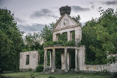 Фота сядзібы Вольскіх у наш час