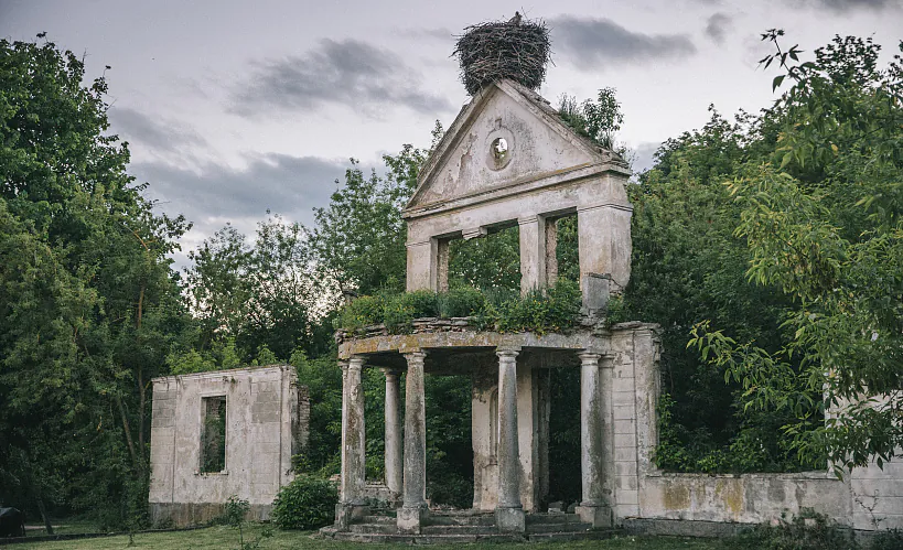 Фота сядзібы Вольскіх у наш час
