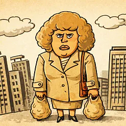 Малюнак Лявона Вольскага