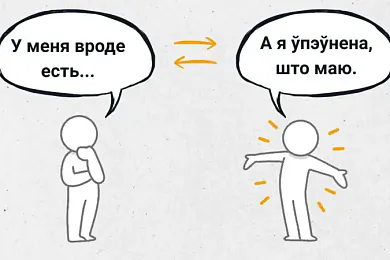 Ад “ёсць” да “маю” дарога не прамая. Як мова ўплывае на мысленне і ўспрыняцце свету
