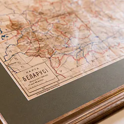 Карта Беларусі