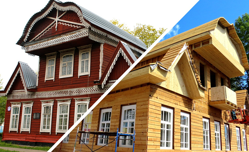 Муляж замест знішчанай сядзібы ХІХ стагоддзя — вынікі «рэканструкцыі» ў Клімавічах