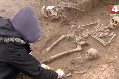 Старажытныя могілкі ў цэнтры Гродна