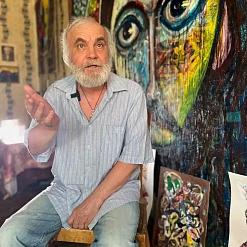 У Слуцку на пажары загінуў знакаміты мастак Уладзімір Акулаў