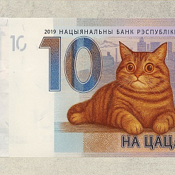 Беларуская заакрама распрацавала жартоўны дызайн грошай для ўладальнікаў хатніх гадаванцаў