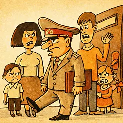 Малюнак Лявона Вольскага