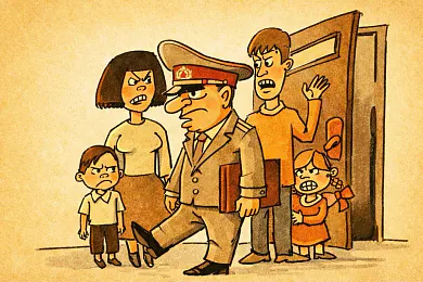 Малюнак Лявона Вольскага