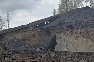 У Бабруйску абвалілася сцяна найстарэйшага будынка горада — былога езуіцкага касцёла ХVIII стагоддзя
