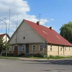 Драўляны заезны двор 