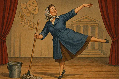 Малюнак Лявона Вольскага