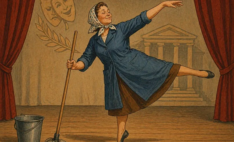 Малюнак Лявона Вольскага