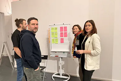 Абмеркаванне падчас Форуму культурніціх арганізацый у Музеі Вольнай Беларусі ў Варшаве