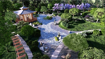 У мінскім Батанічным садзе з’явіцца экспазіцыя «Японскі сад» і экалаўка з перапрацаванага пластыку