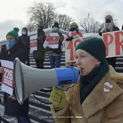 На фестывалі ў Эстоніі пакажуць дакументальную стужку, прысвечаную жанчынам у беларускай палітыцы Кадр з фільма