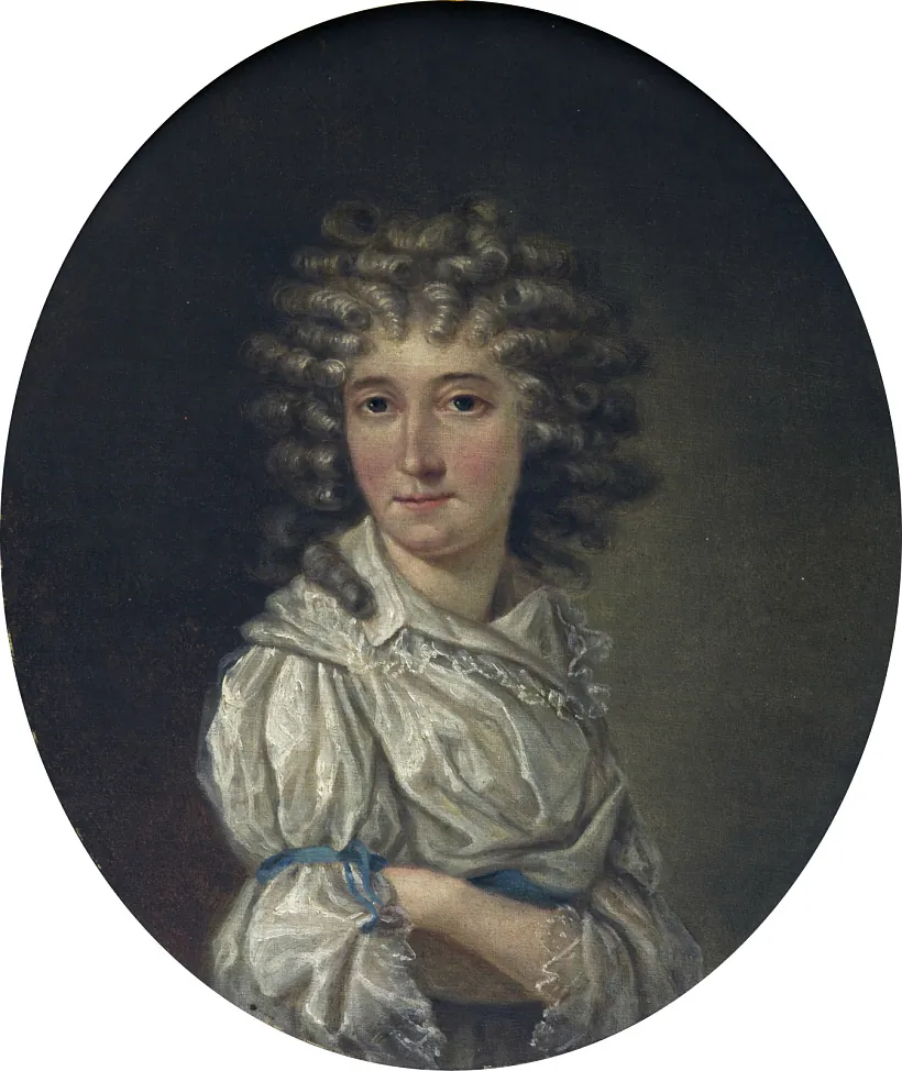 Partret Liudviki Sasnoŭskaj, 1775 hod Partret Liudviki Sasnoŭskaj, 1775 hod