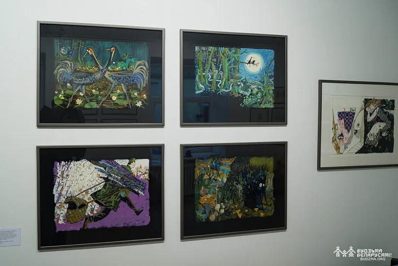 Vystava Kaciaryny Dubovik z nazvaj «Ja praviadu ciabie da ŭzliesku...»