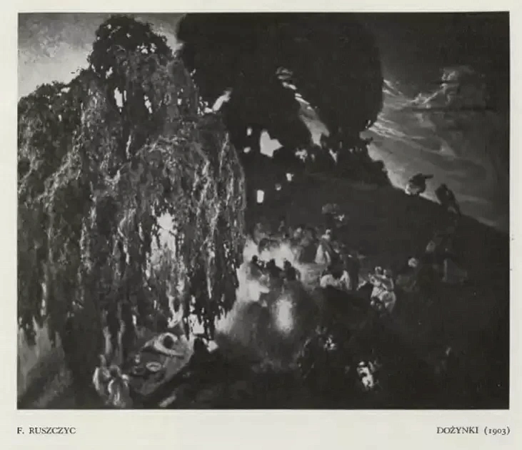 Repradukcyja karciny «Dažynki» Repradukcyja karciny «Dažynki»