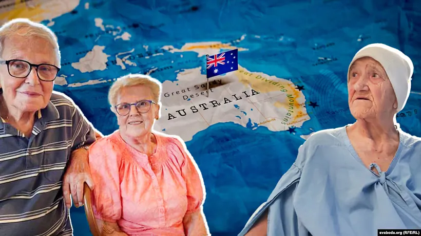 Mikalaj i Halina Kandrusiki z Padliašša (źlieva) i Jaŭhienija Jurša z-pad Slonima Mikalaj i Halina Kandrusiki z Padliašša (źlieva) i Jaŭhienija Jurša z-pad Slonima