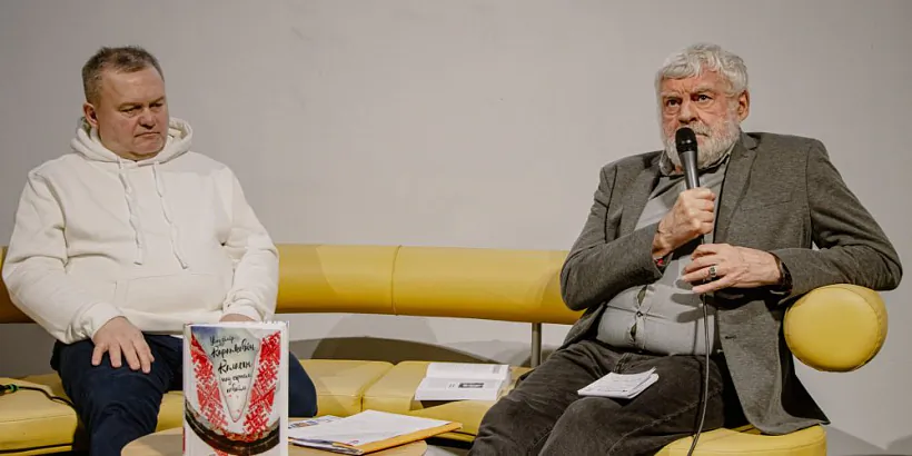 Jarasłaŭ Ivaniuk i Uładzimir Arłoŭ 