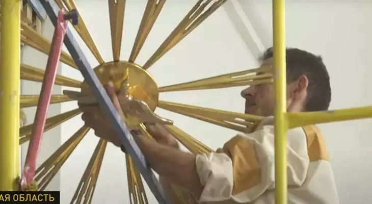 Razborka ikanastasa ŭ Žyrovickim manastyry Razborka ikanastasa ŭ Žyrovickim manastyry