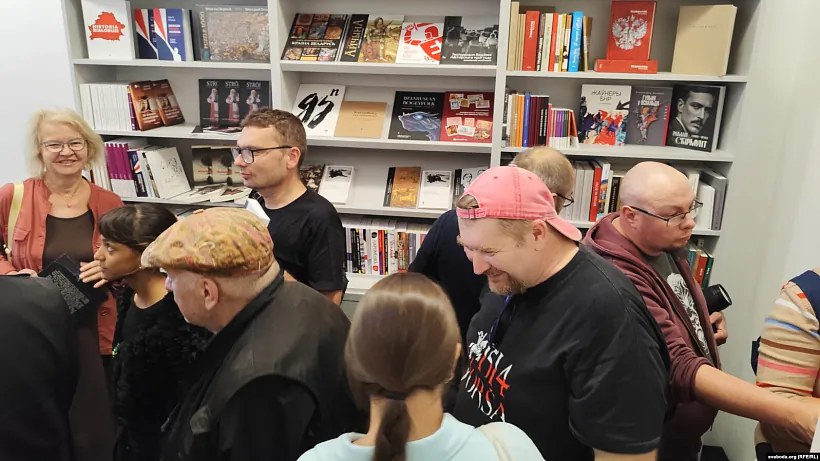 Na adkryćci kniharni Kamunikat.shop u Bielastoku