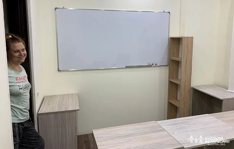 Аксана Акуневіч у многафункцыянальнай прасторы аКсяродак