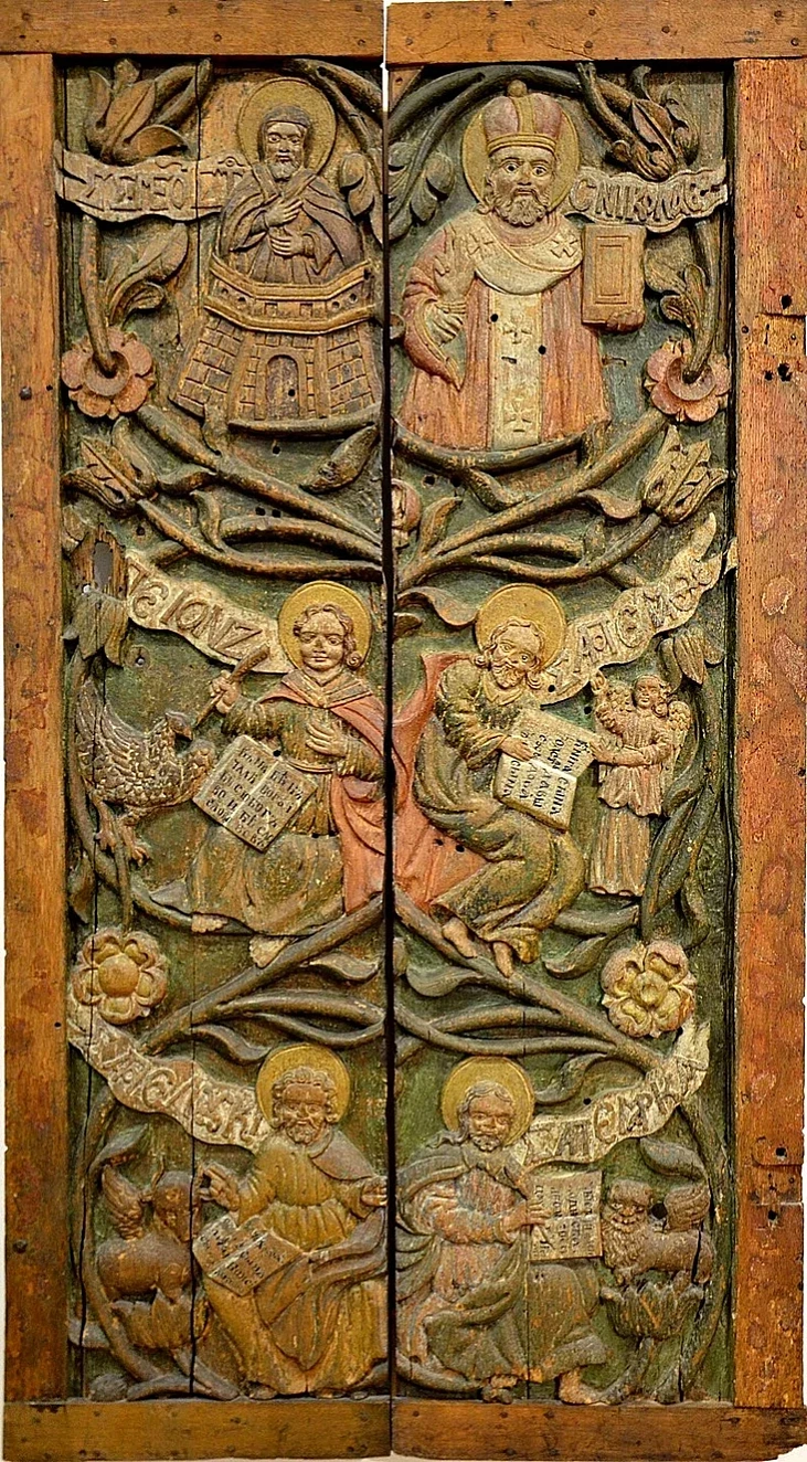 Jak raniej ekspanavali «carskija varoty» z viciebskaj Jurjeŭskaj carkvy