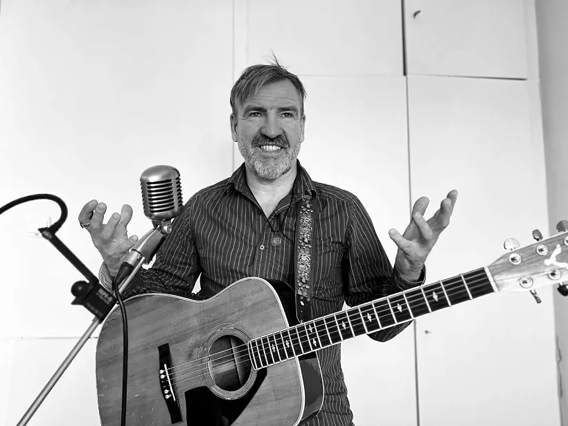 Піт Паўлаў падчас канцэрта ў Польшчы Піт Паўлаў падчас канцэрта ў Польшчы