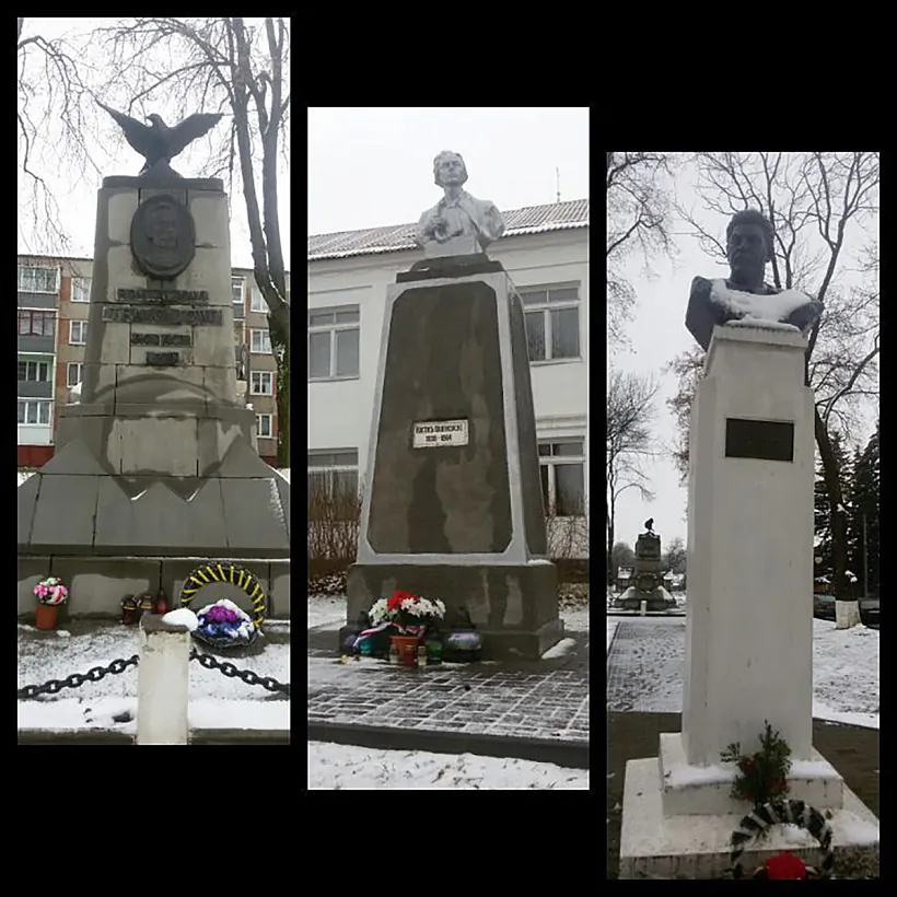 Pomniki antyrasiejskim paŭstancam Pomniki antyrasiejskim paŭstancam