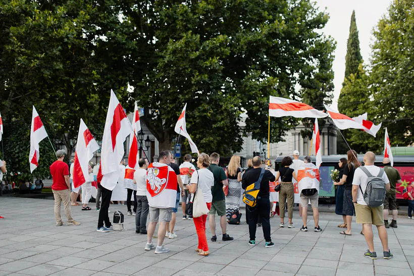 Akcyja pamiaci Aliesia Puškina ŭ Tbilisi