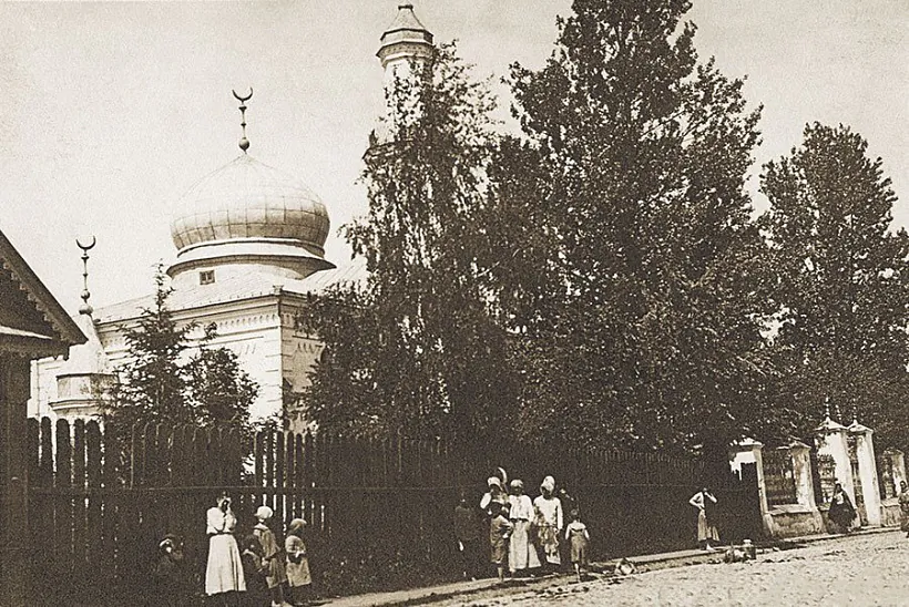 Minskija tatary kalia miačetu. 1918 hod