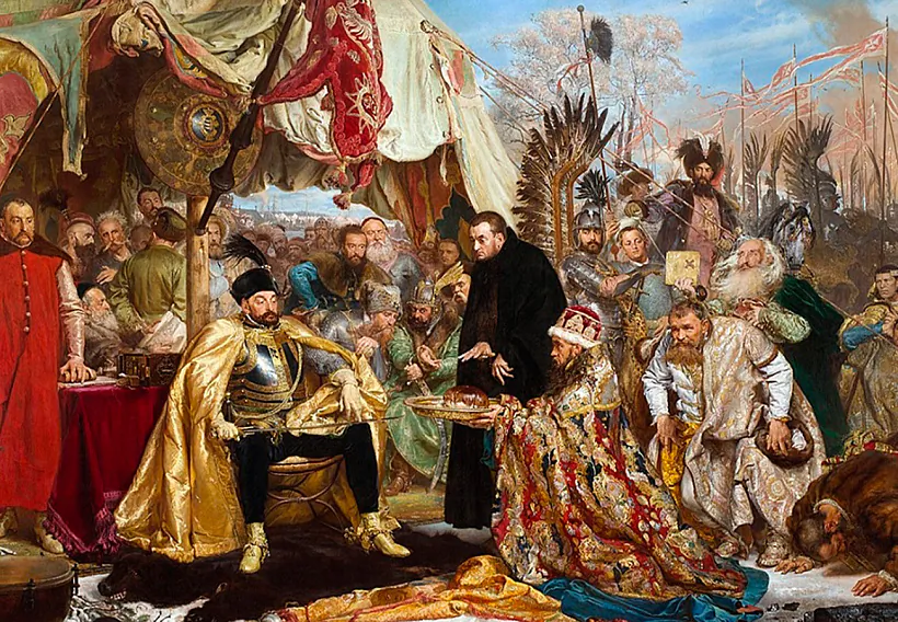 Stefan Batory pad Pskovam Stefan Batory pad Pskovam