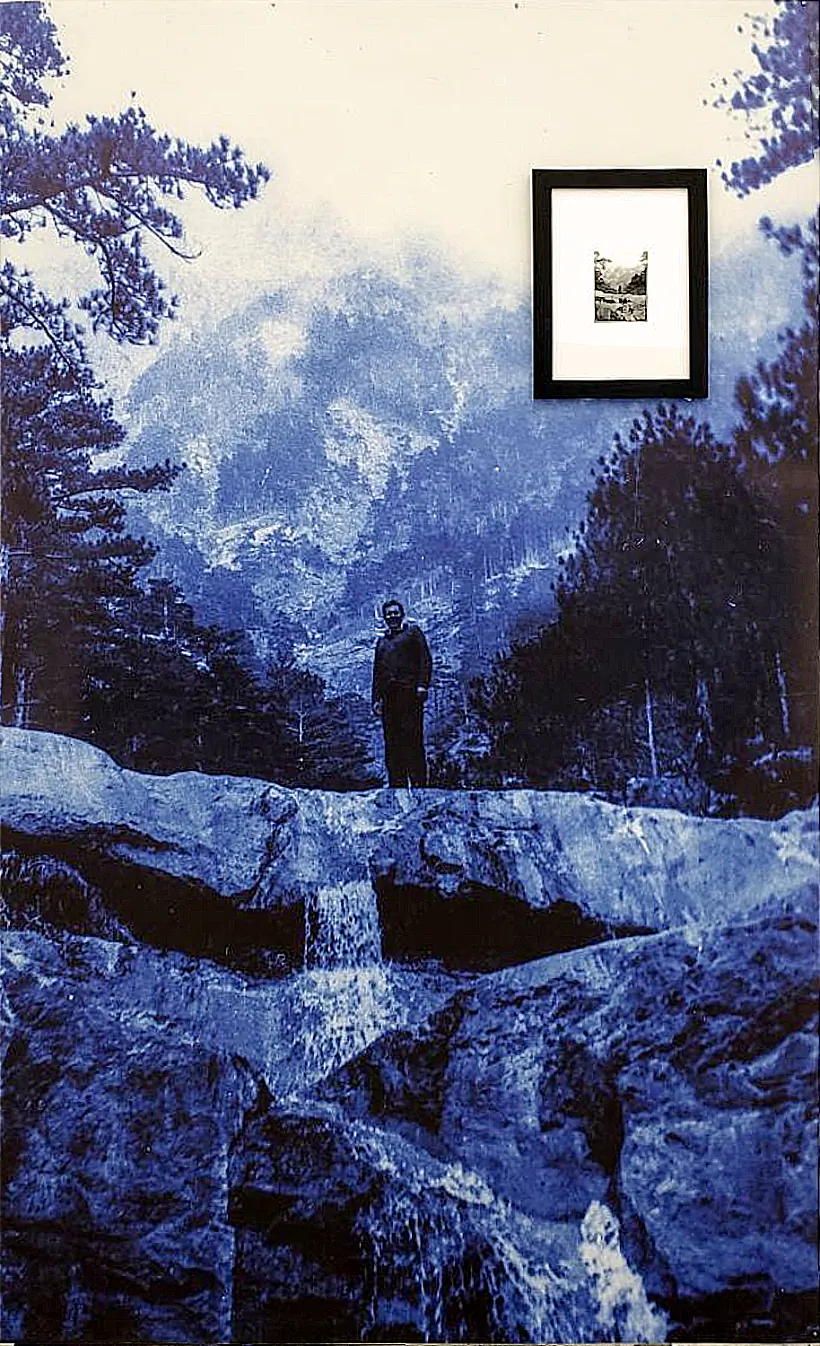 Uladzimir Karatkievič. Krym pad Jaltaй, vadaspad. 1969 h. 