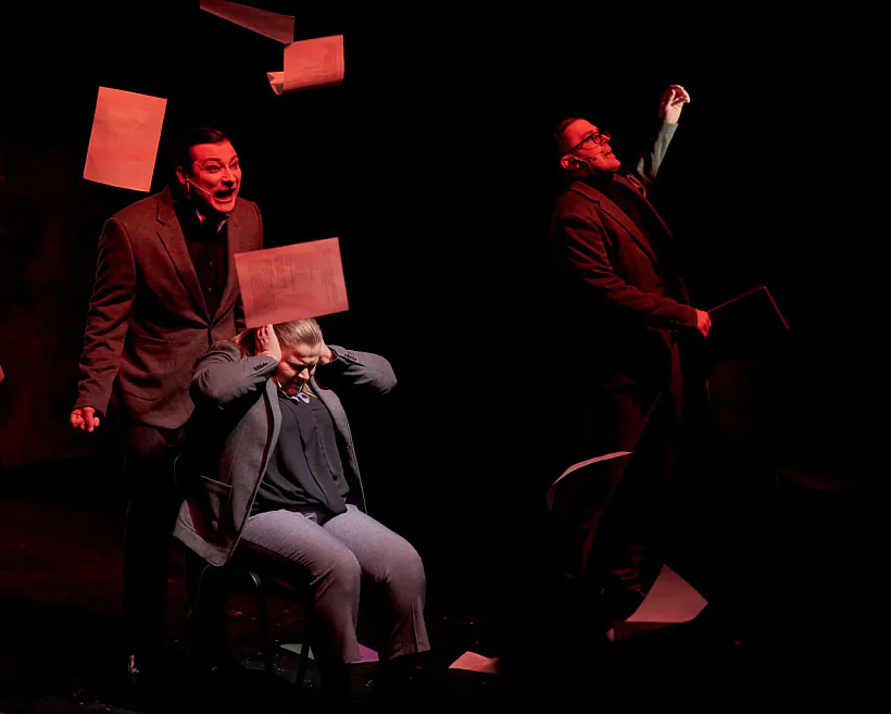 Аляксей Сапрыкін, Спектакль «Galera», фота — Антон Асадчы Аляксей Сапрыкін, Спектакль «Galera», фота — Антон Асадчы