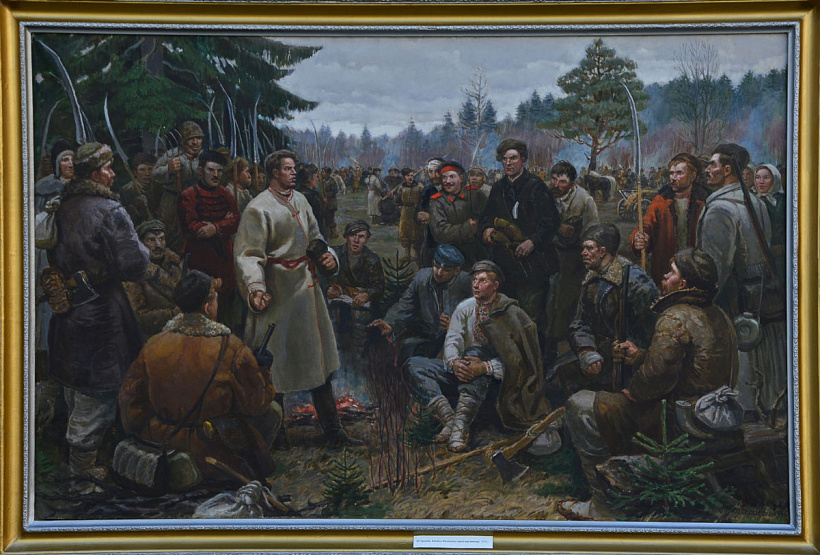 Karcina P. Sierhijeviča «Kastuś Kalinoŭski siarod paŭstancaŭ 1863 hoda» (1955) Karcina P. Sierhijeviča «Kastuś Kalinoŭski siarod paŭstancaŭ 1863 hoda» (1955)